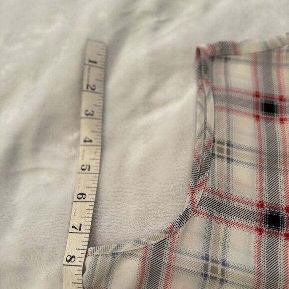 The Limited Mini Dress Tunic Large Plaid 90s Preppy Festive Work Office Cute - Picture 13 of 16